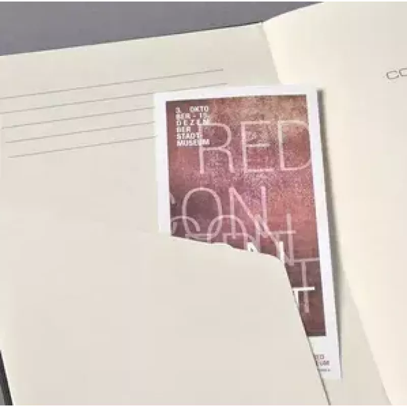 Schrijfblok Sigel Conceptum A4 194 vel rood