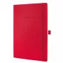 Schrijfblok Sigel Conceptum A4 194 vel rood
