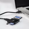 Hama 00124156 kaartlezer USB 3.2 Gen 1 (3.1 Gen 1) Type-A zwart