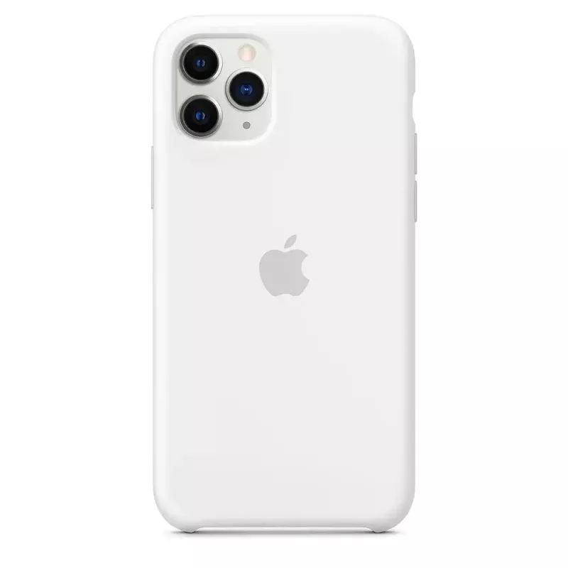 Apple iPhone 11 Pro siliconen hoesje wit