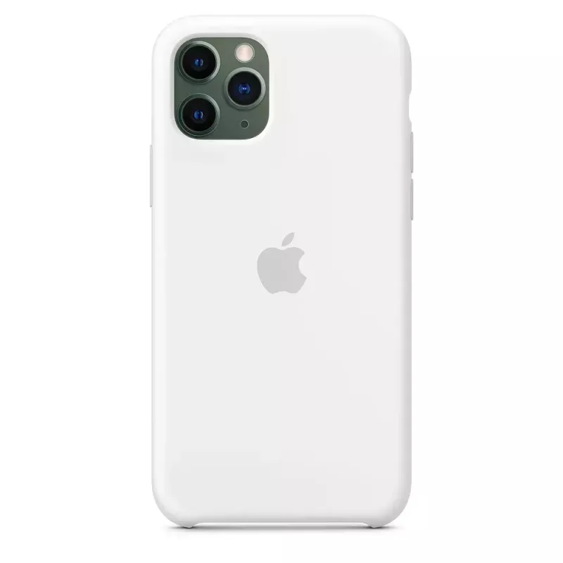 Apple iPhone 11 Pro siliconen hoesje wit