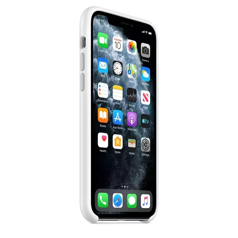 Apple iPhone 11 Pro siliconen hoesje wit