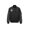 Bomberjack ASUS ROG Cosmic Bomber heren regular fit langarmig zwart grijs