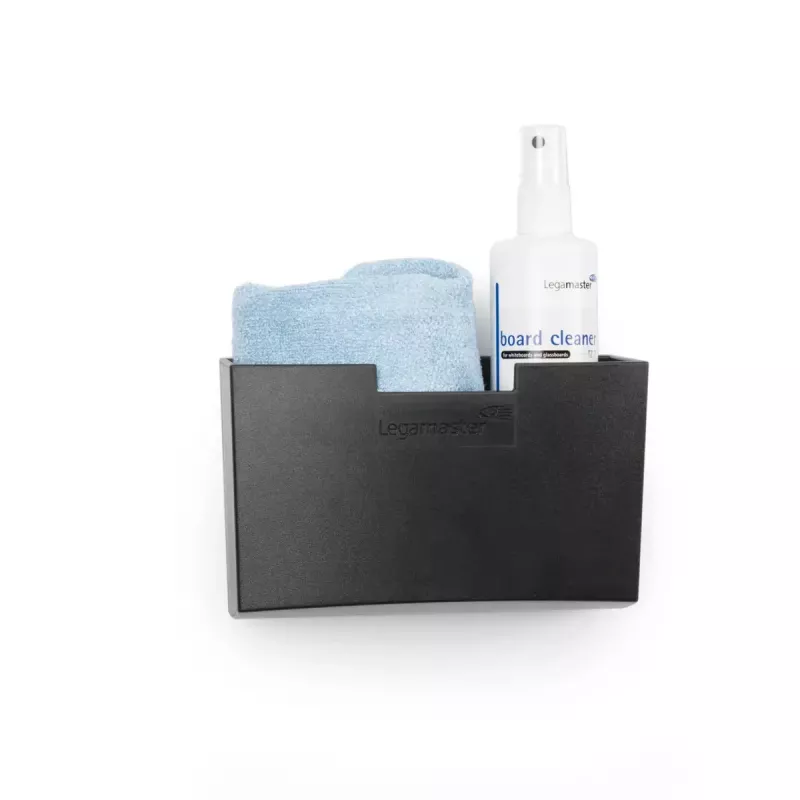 Bordmarker-opbergbak Legamaster glasplaat-accessoirehouder zwart