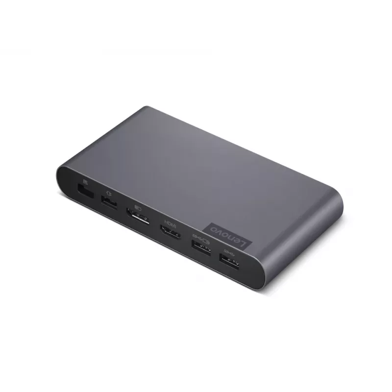 Lenovo USB-C Universal Business Dock bedraad 2 x USB 3.2 Gen 2 (3.1 Gen 2) Type-C grijs