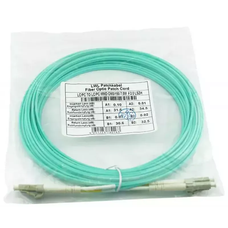 BlueOptics SRCABLE3M InfiniBand glasvezelkabel 3 m LC aqua