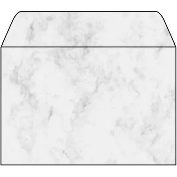 Sigel DU009 envelop C6 (114 x 162 mm), grijs, 90 g/m²