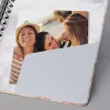 Schrijfboek Sigel JN609 A5 240 vel blauw roze geel