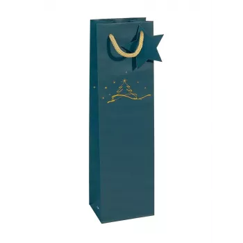 Cadeauverpakking Sigel GT036 blauw 100x80x350 mm