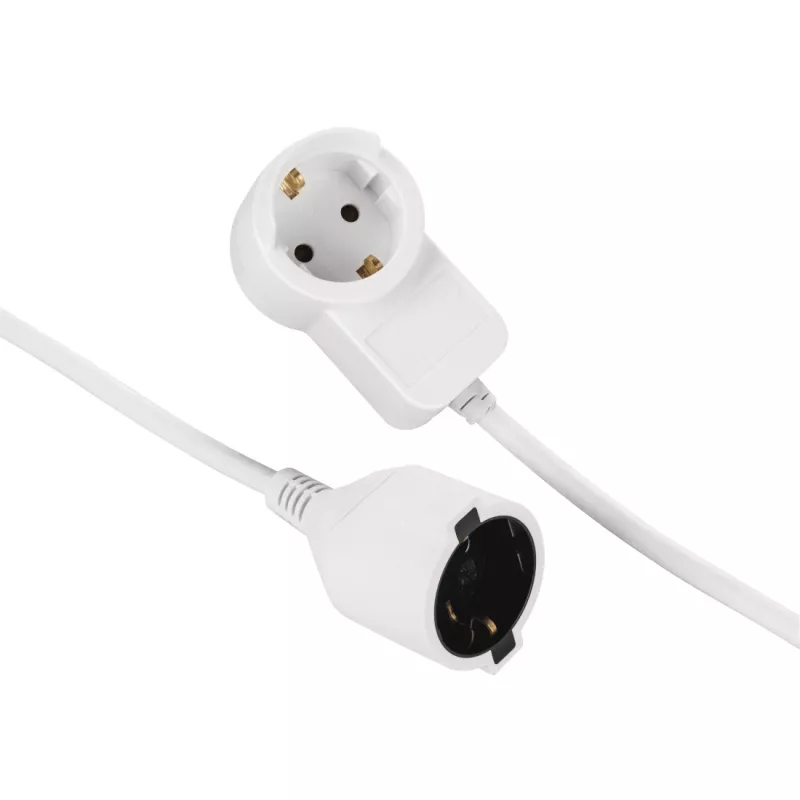 Hama Powerplug stroomverlenging 3 m 2 AC-stopcontacten binnen wit