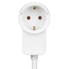 Hama Powerplug stroomverlenging 3 m 2 AC-stopcontacten binnen wit