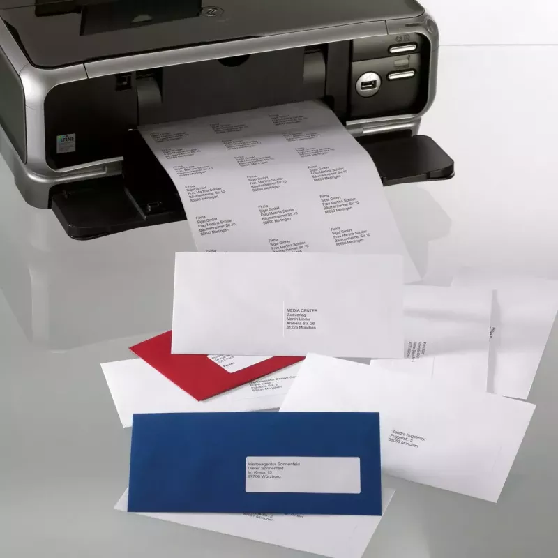 Niet-plakkende printeretiketten Sigel LA320