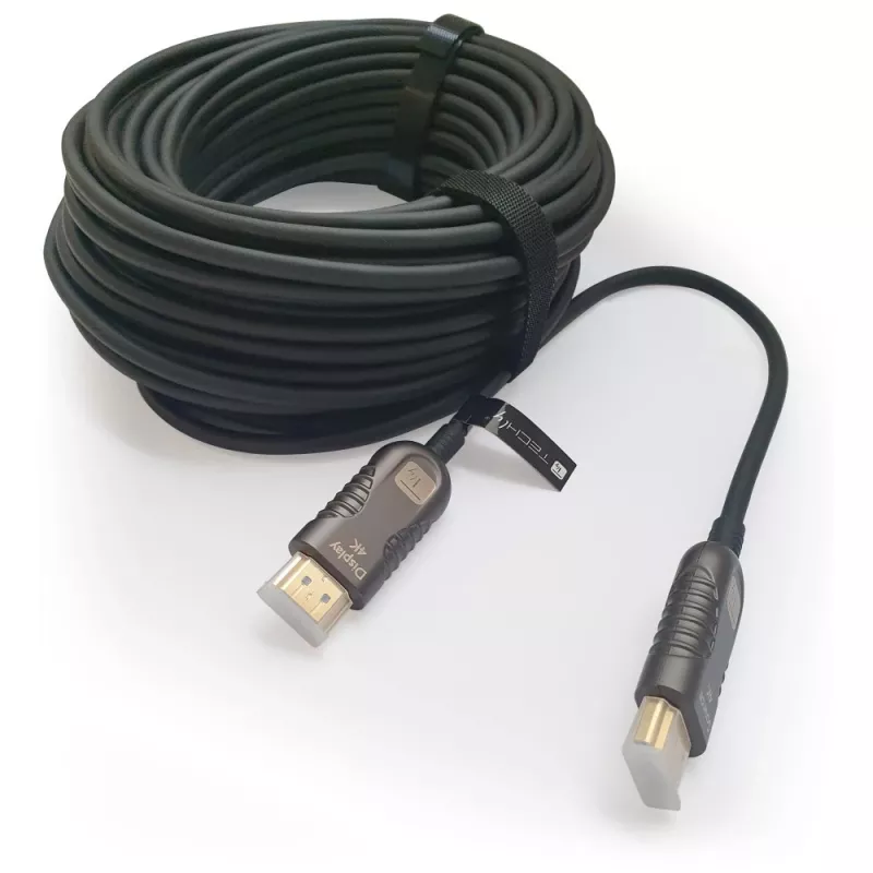 Techly ICOC HDMI-HY2-030 HDMI-kabel 30 m HDMI type A (standaard) zwart