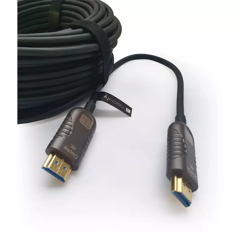 Techly ICOC HDMI-HY2-030 HDMI-kabel 30 m HDMI type A (standaard) zwart