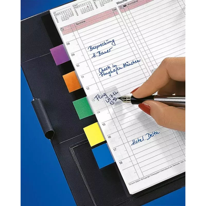 Bladwijzer Sigel HN677 flexibel blauw groen oranje rood violet geel