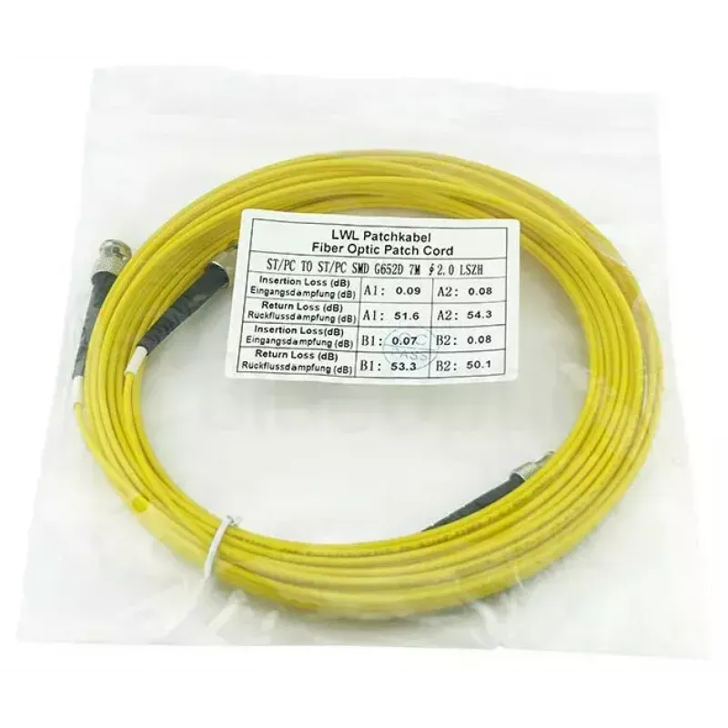 Glasvezelkabel BlueOptics SFP3333BU1MK 1 m ST G.657.A1