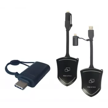 USB-C kap Kindermann KLICK & SHOW 7488000304