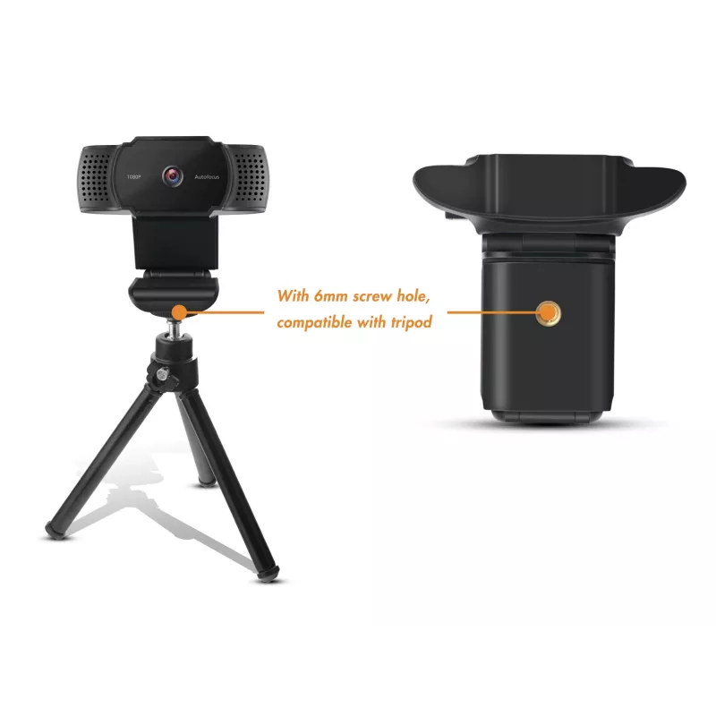 Conceptronic AMDIS06B webcam 1920 x 1080 pixel USB 2.0 zwart