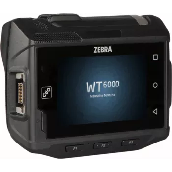 Zebra WT6000 handheld-mobiele computer 8,13 cm (3,2 inch) 800 x 480 pixel touchscreen 245 g zwart