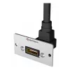 Kindermann Konnect 50 alu HDMI-aansluiting, modulaire frontplaat, inklikbaar