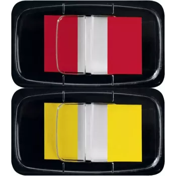 Bladwijzers Sigel HN496 flexibel rood geel 100 stuks