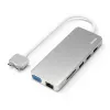Hama 00200133 laptop-dock/poortreplicator USB 3.2 Gen 1 (3.1 Gen 1) Type-C zilver, wit