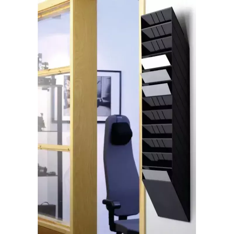 Prospekthouder Durable FLEXIBOXX 12 vakken zwart