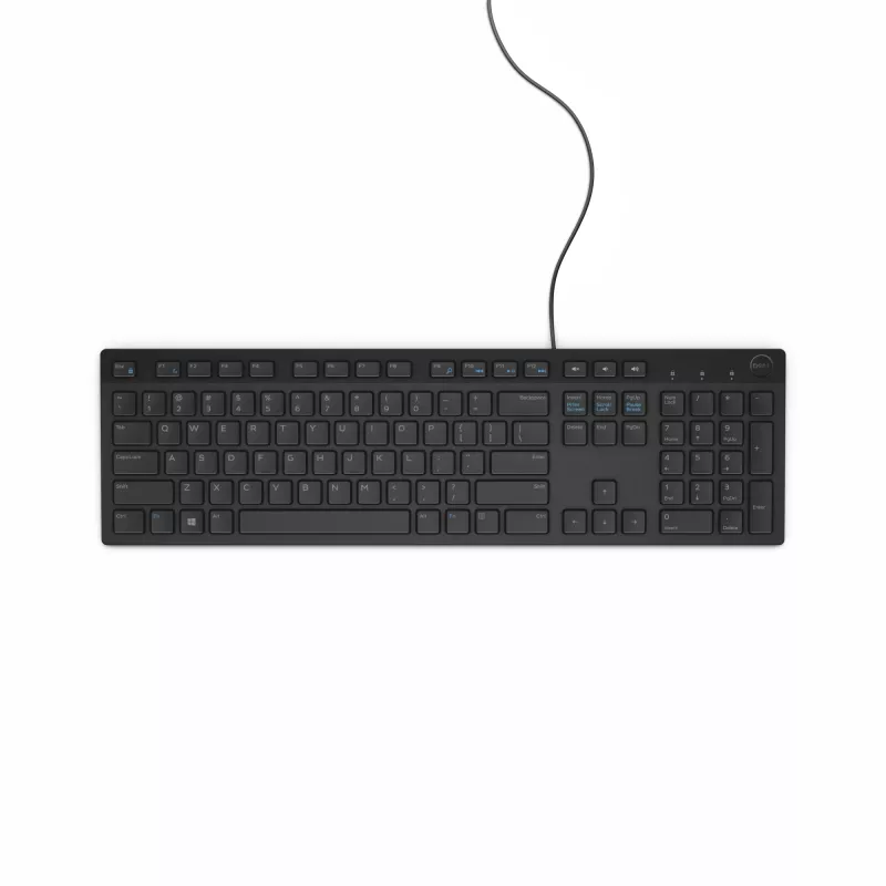 DELL Bekabeld toetsenbord – KB216 – UK (QWERTY) – zwart – (RTL BOX)
