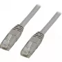 Netwerkkabel Deltaco TP-611 RJ-45 Cat6 1,5 m grijs