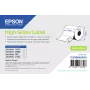 Epson hoogglans etiket – voorgestanste rol: 76 mm × 127 mm, 250 etiketten