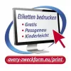 Zelfklevend etiket rechthoekig AVERY 3424-200
