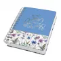 Schrijfnotitieboek Sigel JN619 A5 240 vel blauw groen violet