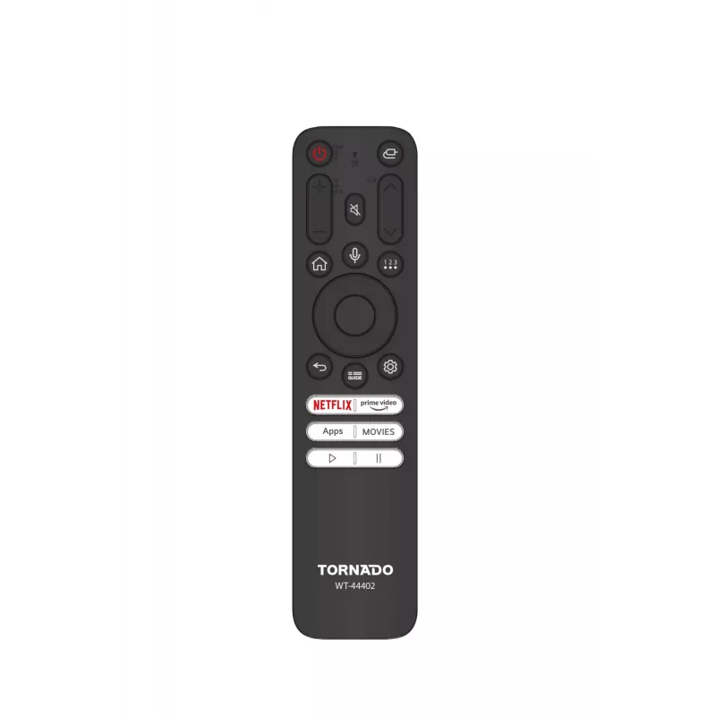 TORNADO 65US4301X | 65” 4K frameloze WebOS smart-tv met spraakafstandsbediening