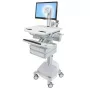 Multimediawagen Ergotron StyleView aluminium grijs wit
