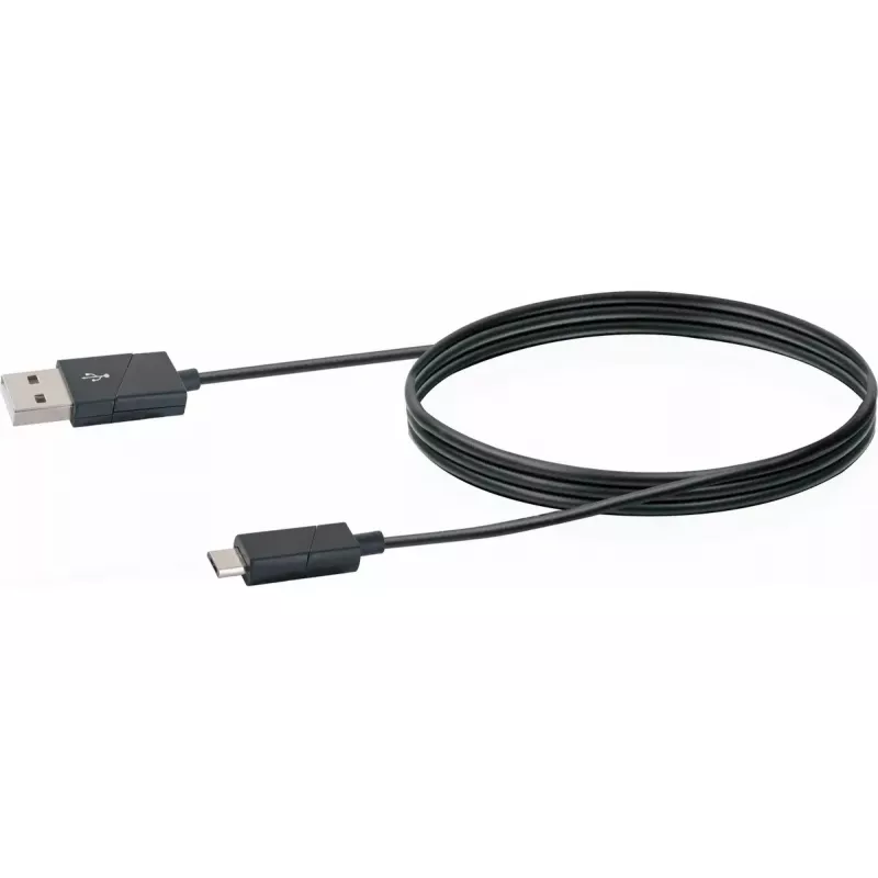 USB-kabel Schwaiger LKW 120 M 1,2 m USB A naar micro-USB B zwart