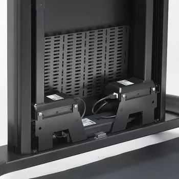 Chief XL elektrisch in hoogte verstelbare wagen, 140,6 kg, 127 cm (50 inch), 2,03 m (80 inch), 200 x 200 mm, 860 x 510 mm