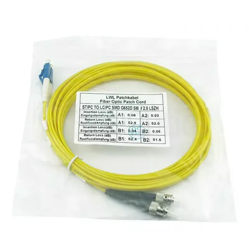 Glasvezelkabel BlueOptics CAB-SMF-ST-LC-1 1 m G.657.A1 LC ST