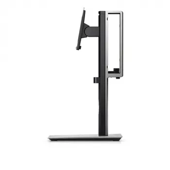 Dell MFS18 Micro Form Factor All-in-One-standaard, 19-27 inch, in hoogte verstelbaar, zwart/zilver
