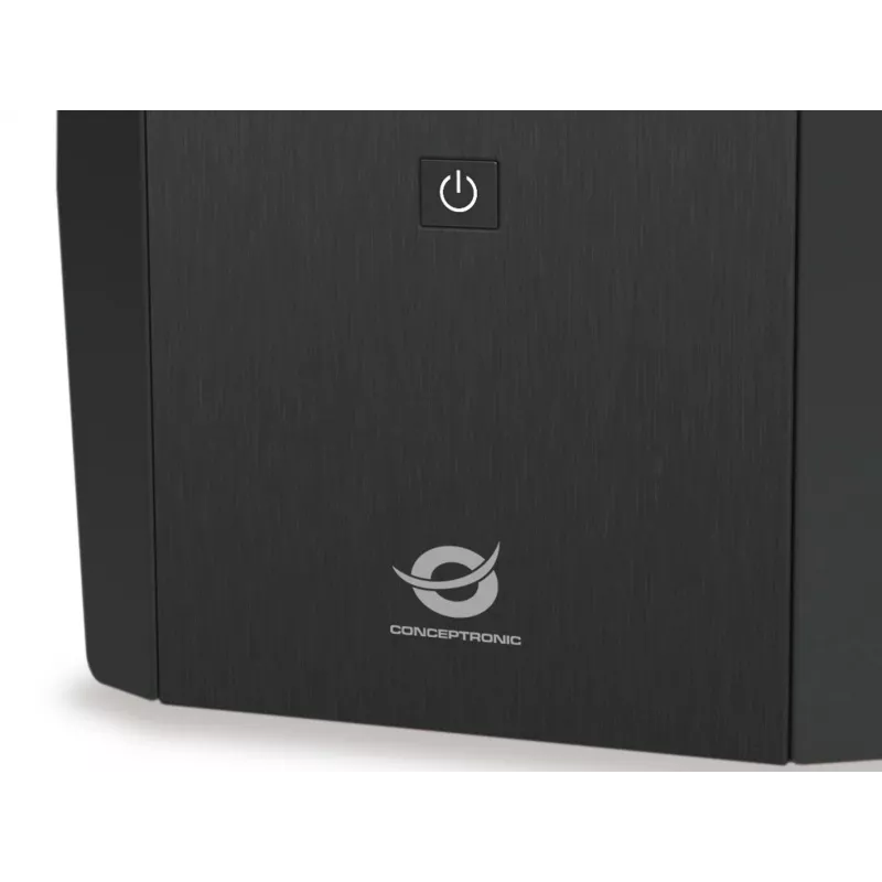 Conceptronic ZEUS 2200VA 1320W UPS, IEC + Schuko-stopcontact, line-interactive, 2,2 kVA, 1320 W, 220 V, 240 V, 220 V