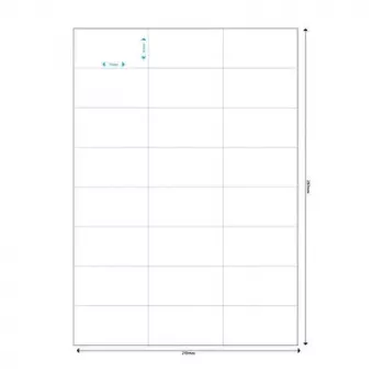Zelfklevend etiket MediaRange MRINK149