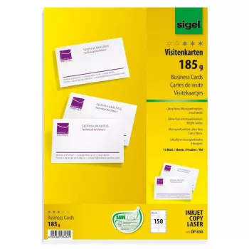 Visitekaartje Sigel DP830