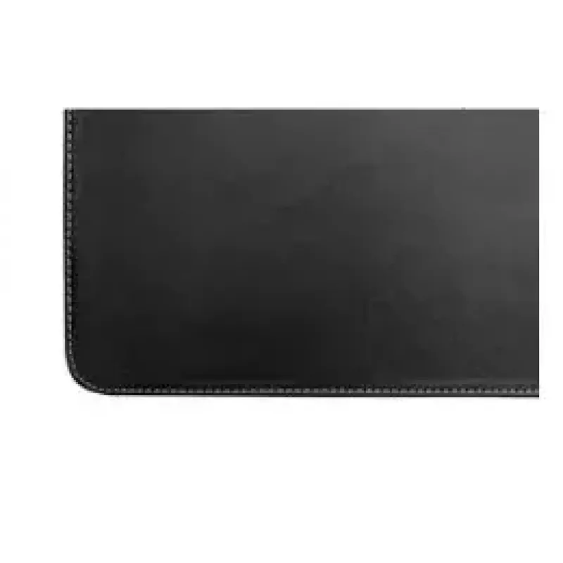 Bureaubladonderlegger Sigel eyestyle leer zwart wit