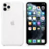Siliconenhoes voor Apple iPhone 11 Pro Max — siliconen, wit, geschikt voor 6,5 inch