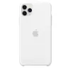 Siliconenhoes voor Apple iPhone 11 Pro Max — siliconen, wit, geschikt voor 6,5 inch