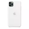 Siliconenhoes voor Apple iPhone 11 Pro Max — siliconen, wit, geschikt voor 6,5 inch