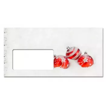 Envelop DL Sigel DU247 rood 50 stuks