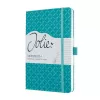 Schrijfnotitieboek Sigel JN103 A5 174 vel aquagroen