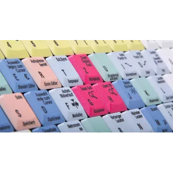 Toetsenbord Logickeyboard LKB-CBASE-AJPU-DE Office USB QWERTZ Duits meerkleurig