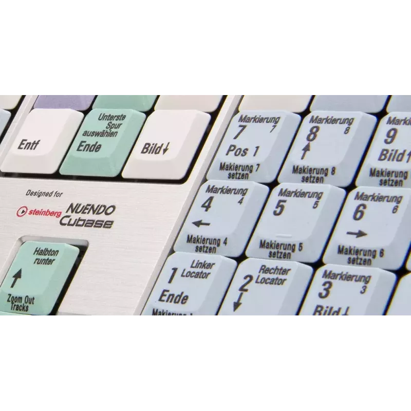 Toetsenbord Logickeyboard LKB-CBASE-AJPU-DE Office USB QWERTZ Duits meerkleurig