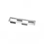 Kindermann 7449000023 6-voudig tafelaansluitframe met facet, geanodiseerd aluminium